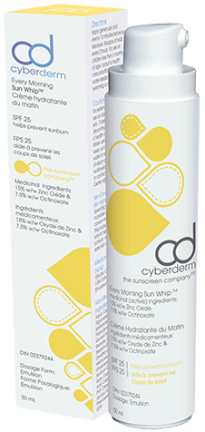 Cyberderm Sunscreen clinique anti aging of Montreal
